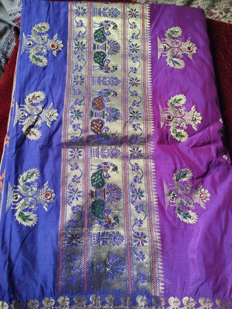 Paithani Saree With Stiched Blouse