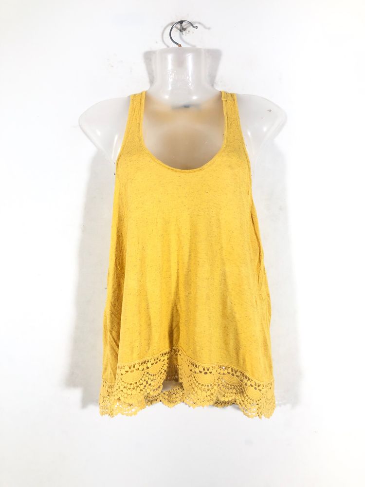 Yellow Plain Tank Top(Women’s)