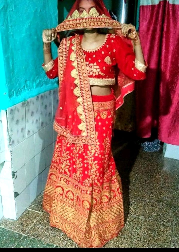 Heavy bridal Lehanga Choli