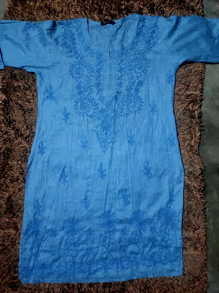 Blue Kurta