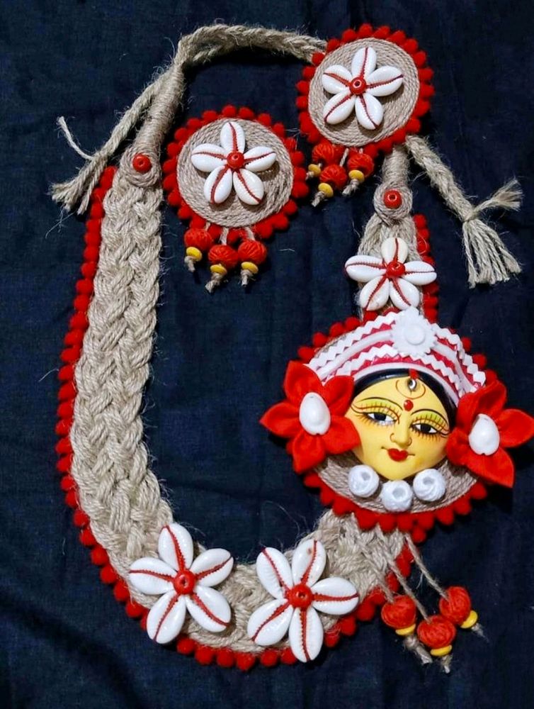 Durga Face Jewelry Set ( 1set )