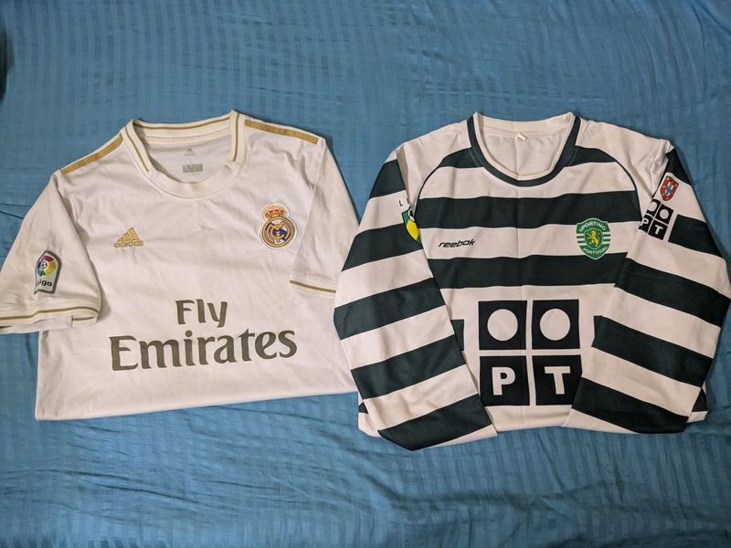 Ronaldo Football Jersey (Sporting+ Madrid) Combo.