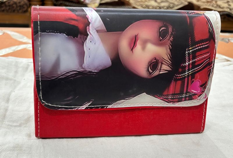 Cute Double Sided Doll  Hand Bag