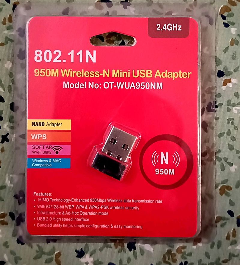 802.11N Wireless Wifi Adapter For Computer