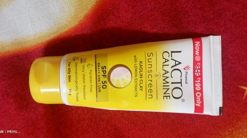 Lacto Calamine Sunscreen