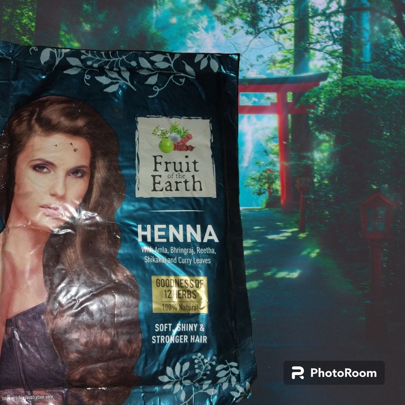 Natural HENNA With 12 Ayurvedic Herbs.