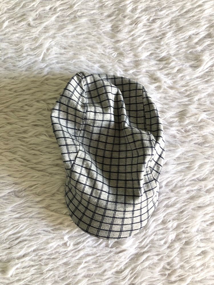 Grey Checked Cap(Boy’s)