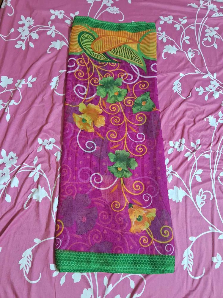 New Saree Collection 2 - Pink, Green