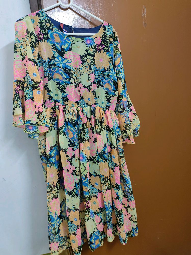 Beautiful Floral Summer Dress