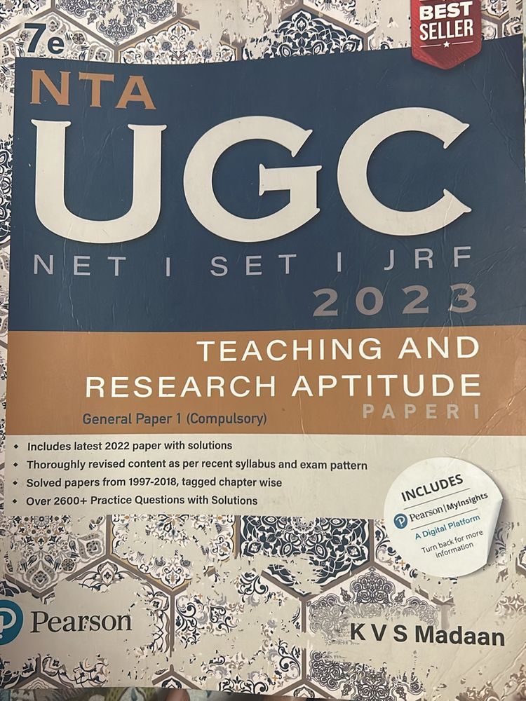 NTA UGC NET Book Paper 1