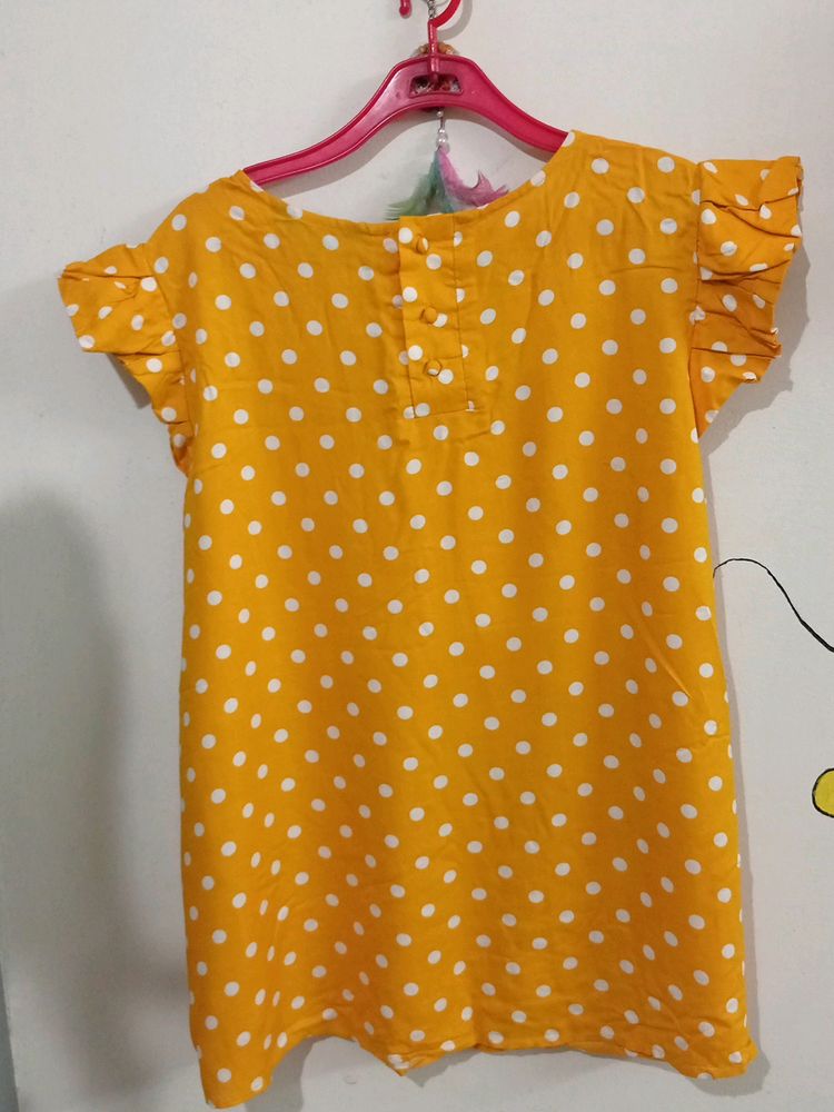 Women Polka Dot Top