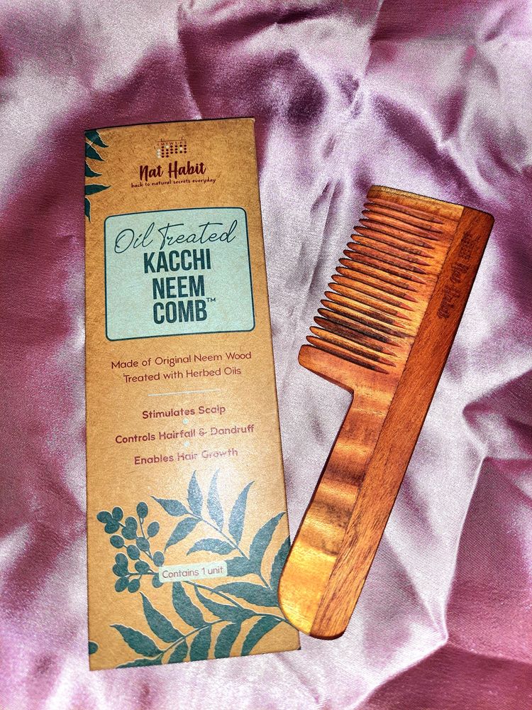 New Neem Comb With MRP Tag