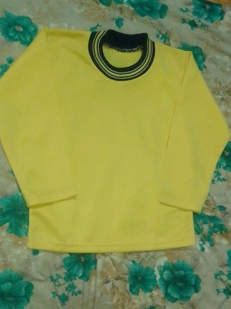 Yellow T-shirt For Kids