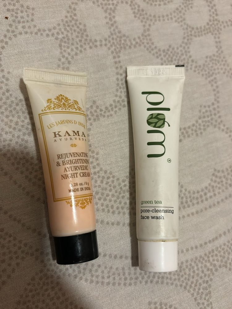 Night Cream And Face wash Combo