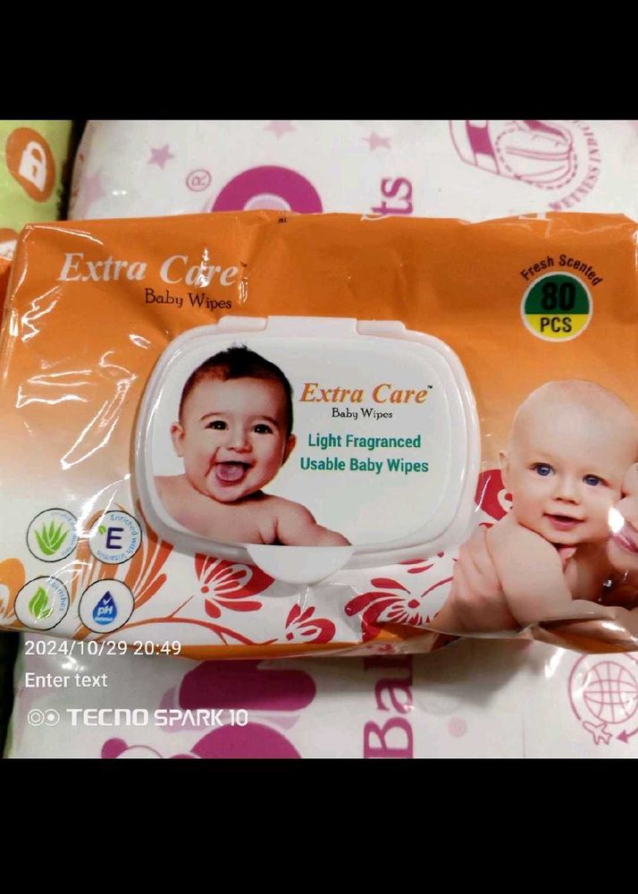 Extra Care Baby Wipes Fix Rate