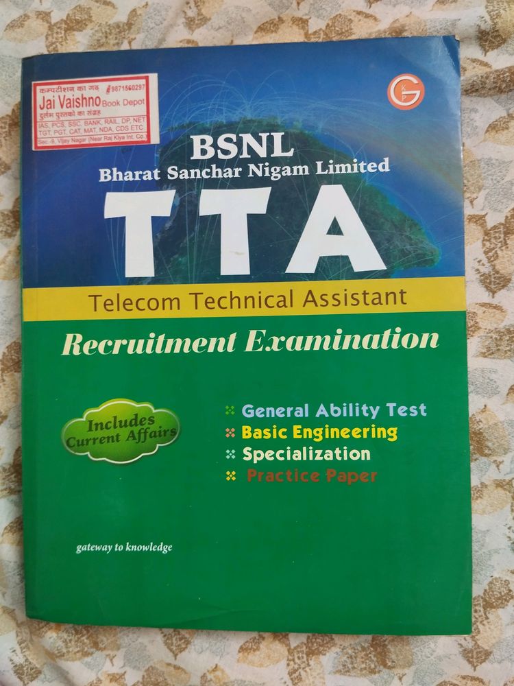 Bsnl Exam Book