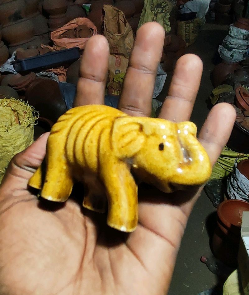 Small Ceramic Elephant