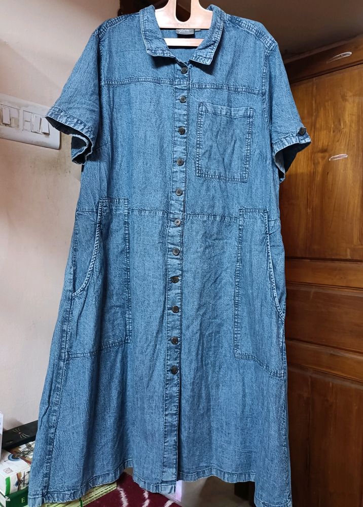 WESTSIDE DENIM DRESS