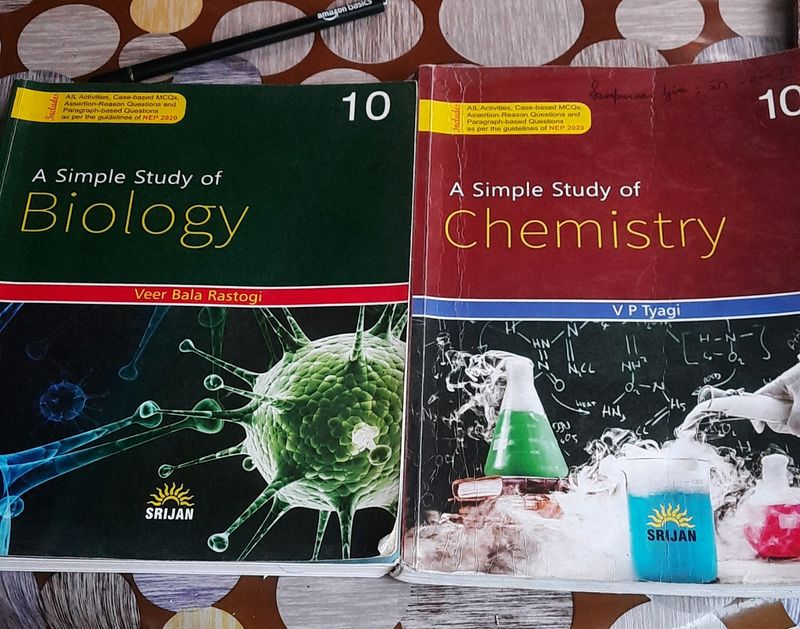 Combo : Biology And Chemistry Class 10