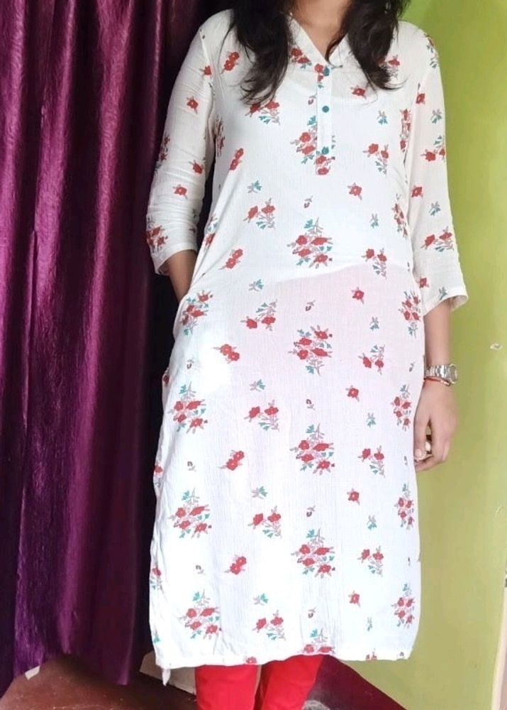 Floral Print Kurti