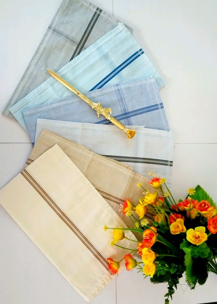 100% Cotton Premium Collection Handkerchief