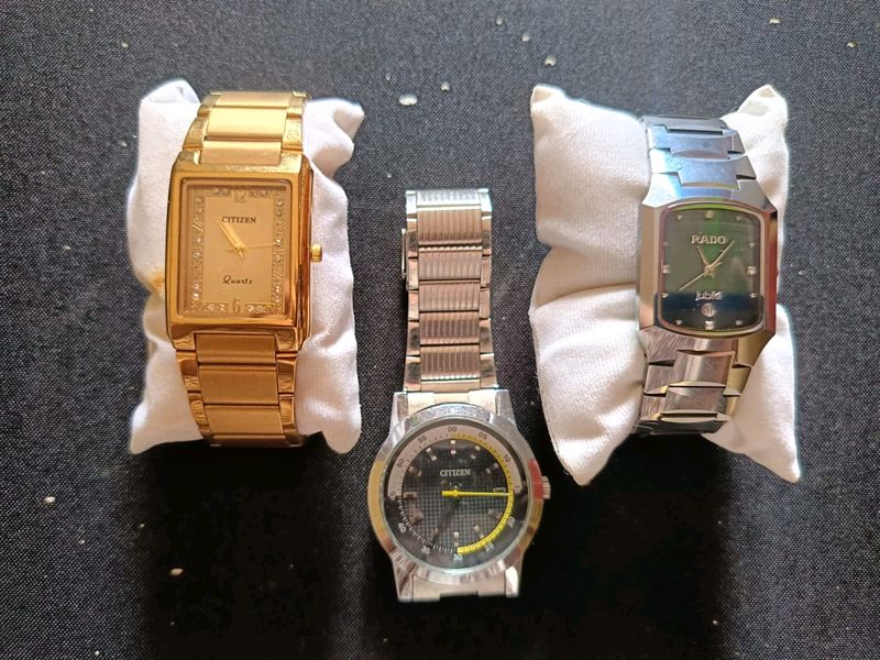 Pack Of 3 Watches Plus One Watch