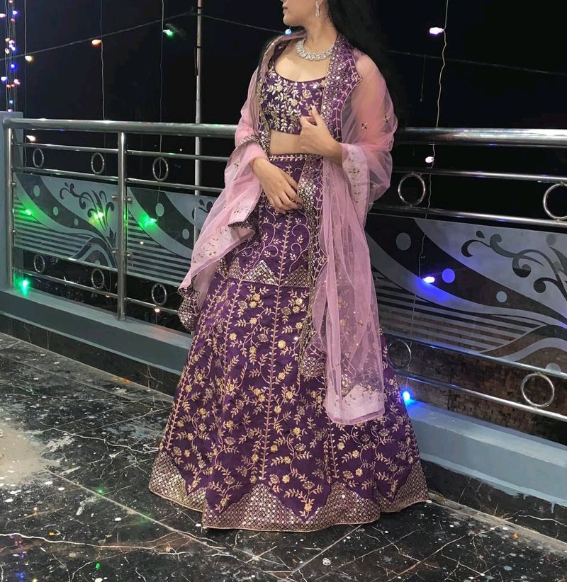 Purple Lehenga