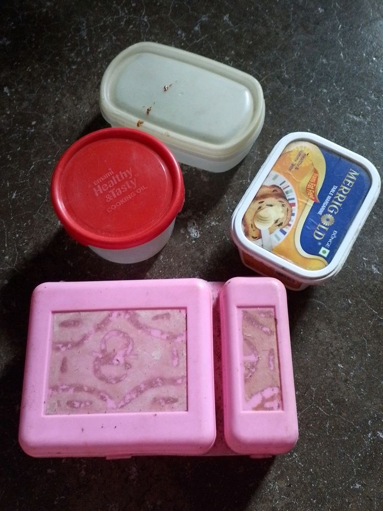 Combo Of Empty Container