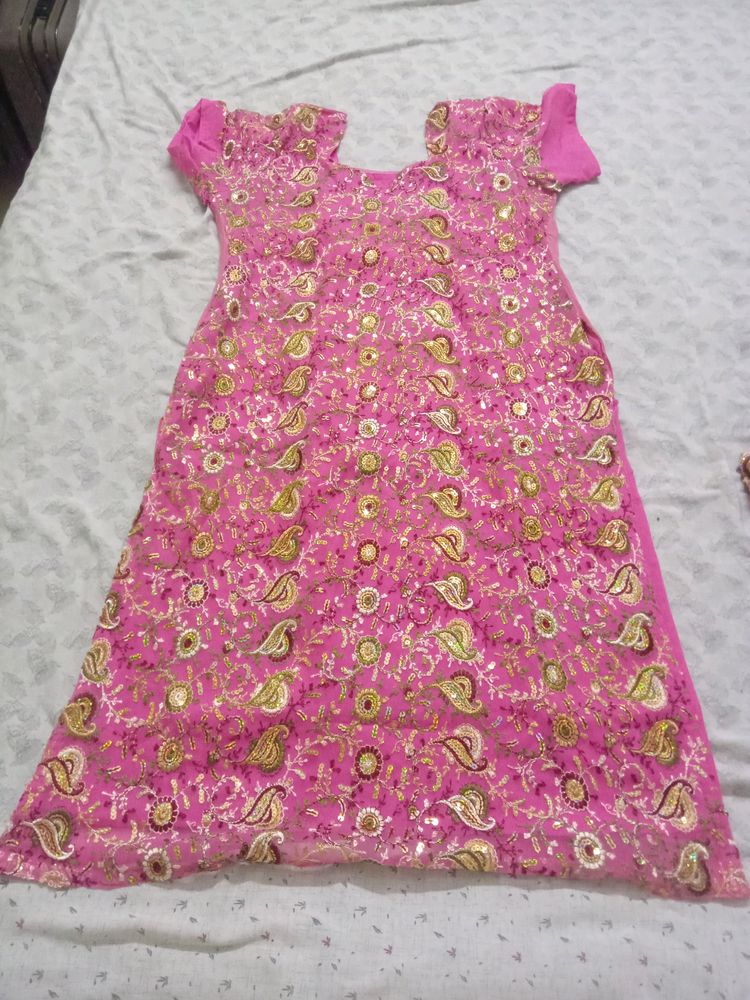 Heavy Kurta With Dupatta