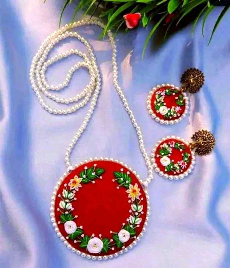 Emboidered Jewelry No 10