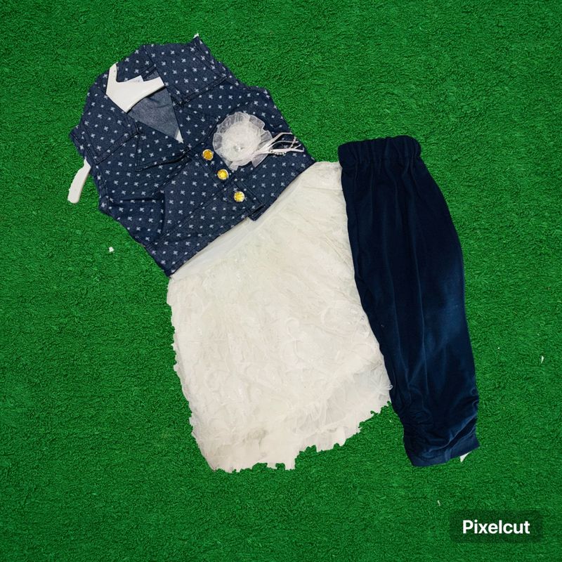 Girls Frock Suit