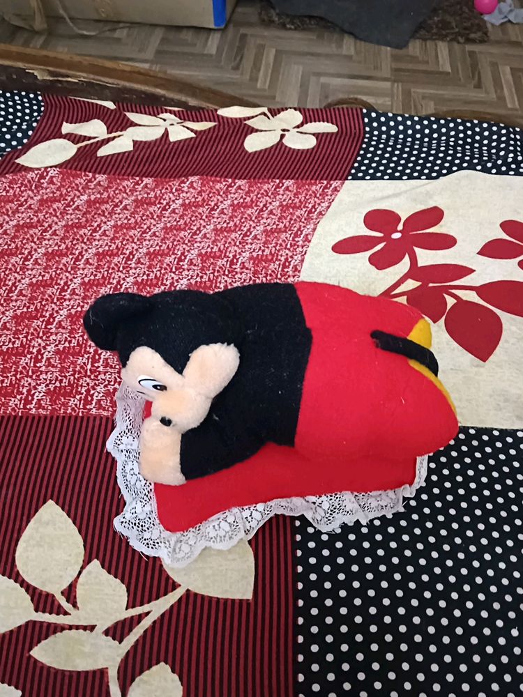 Softy Micky With Pillow