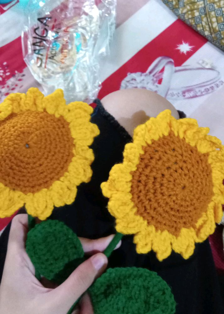 Crochet Sunflower