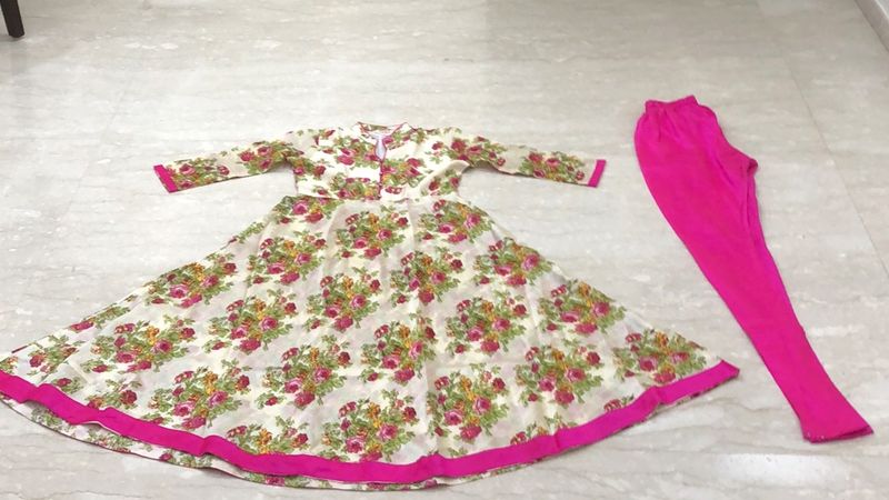 Long Kurti Pant Set