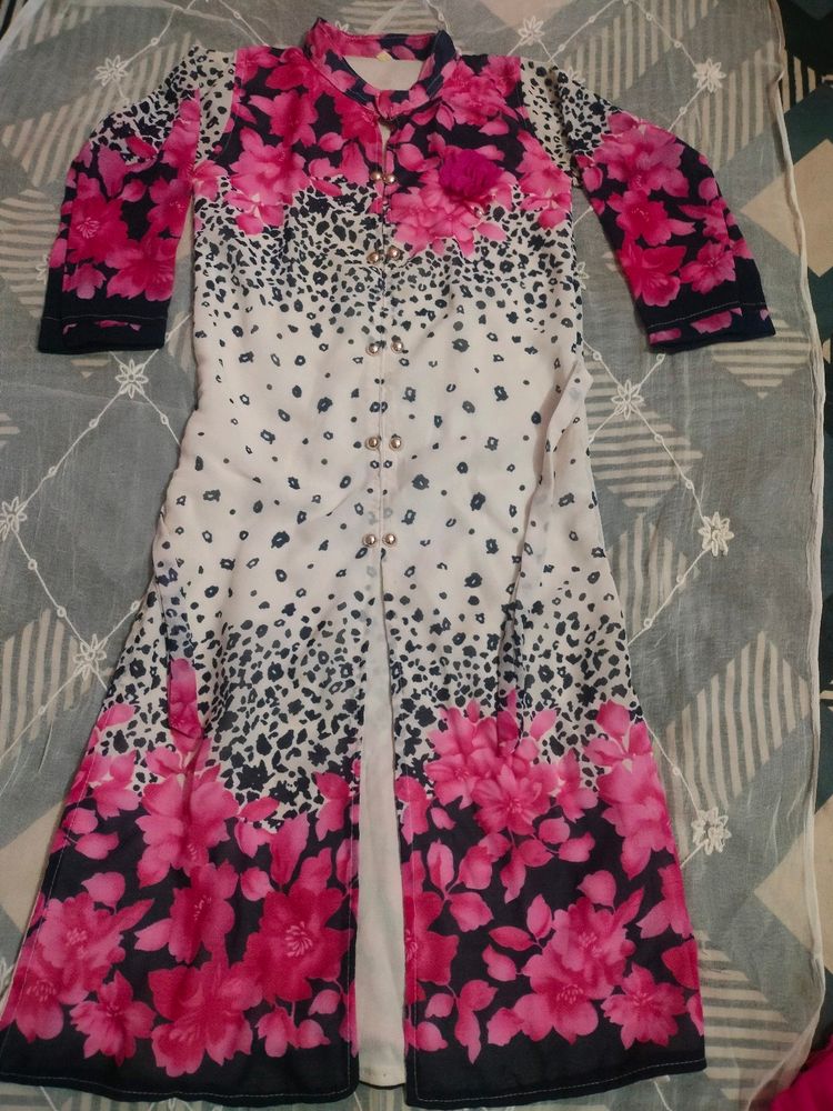 Floral Kurti And Palazzo Set