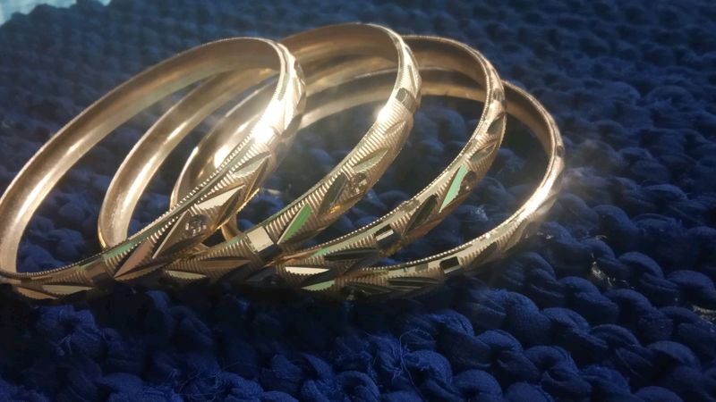 New Golden Bangles