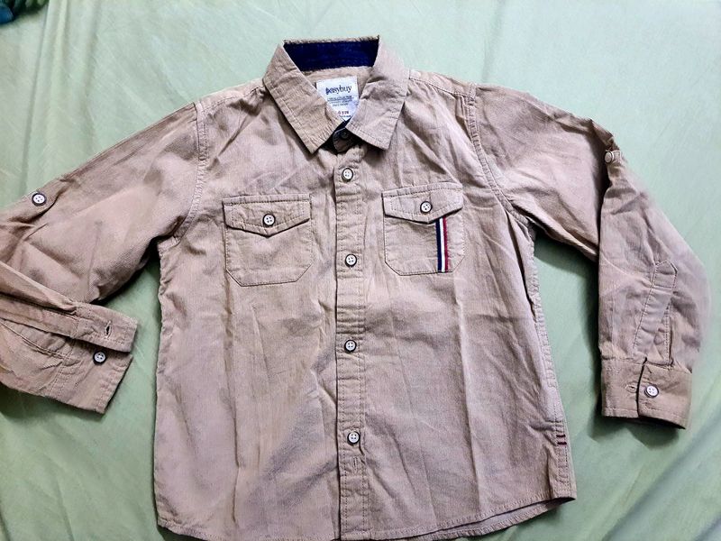 Corduroy Shirt For Boys