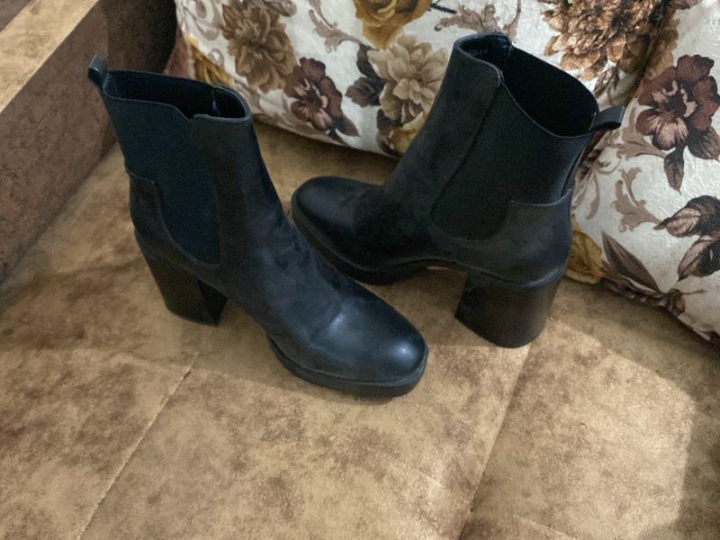 Angle Length High Boots