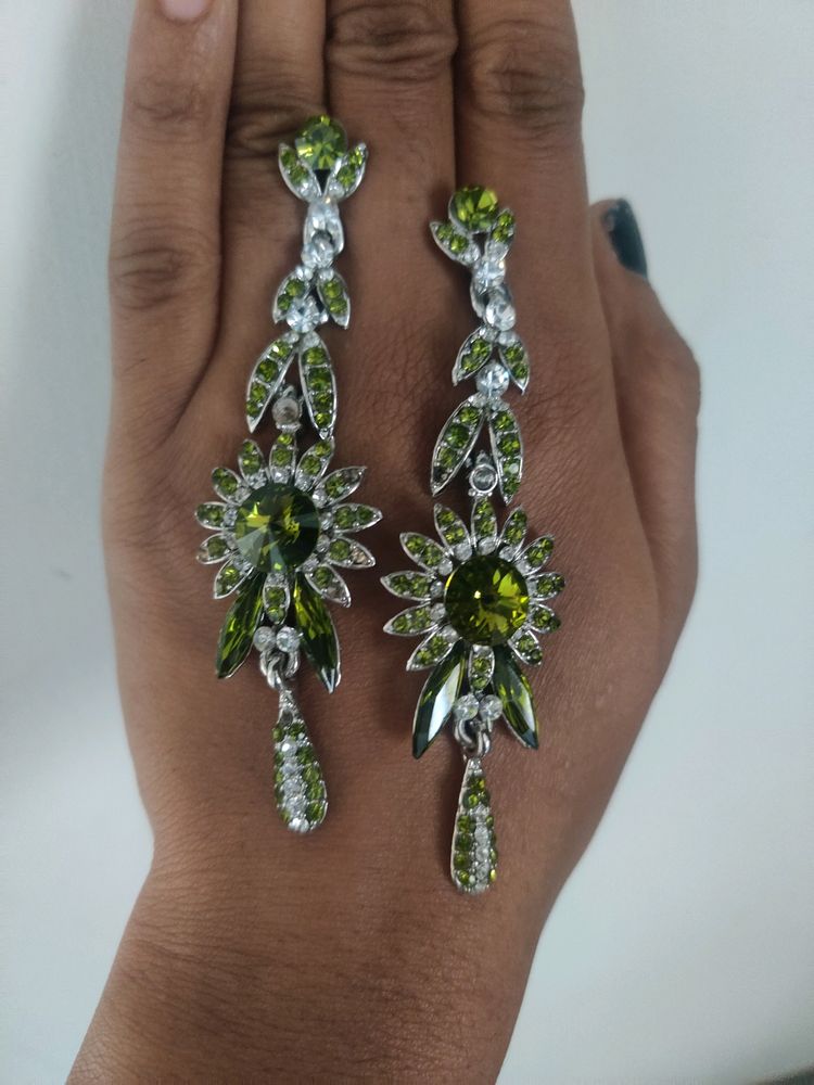 Long Party Wear Earrings