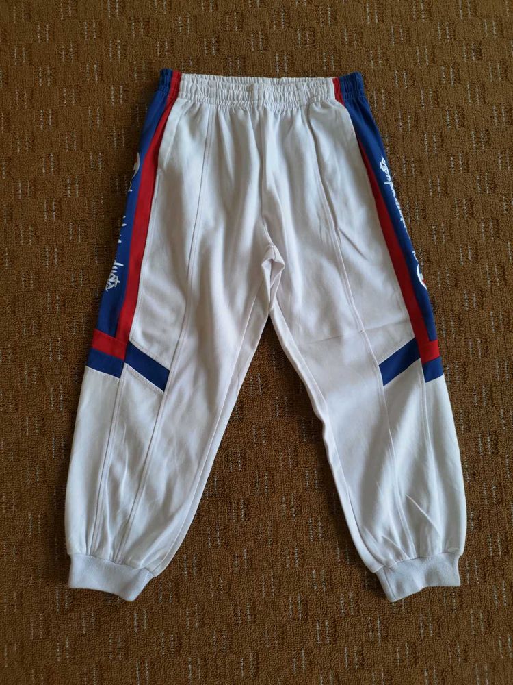 CHAMPION WHITE TRACKPANT