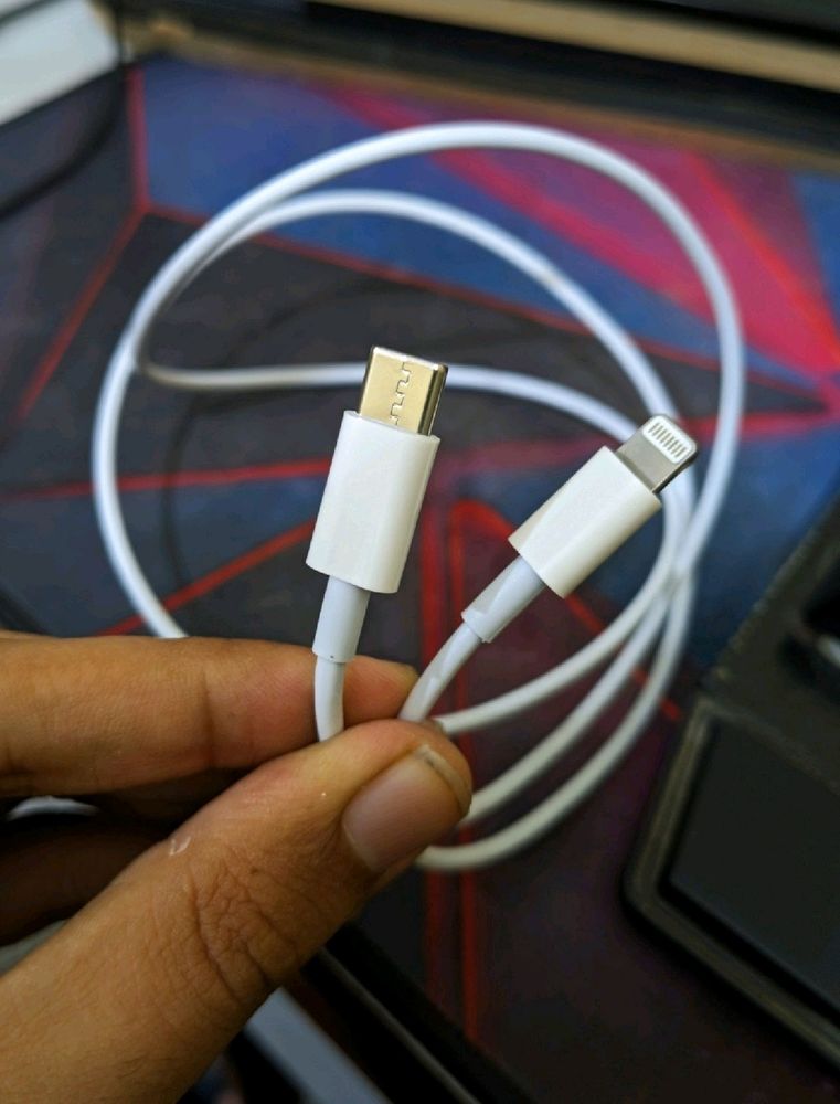 Type C To Lightning Charging cable