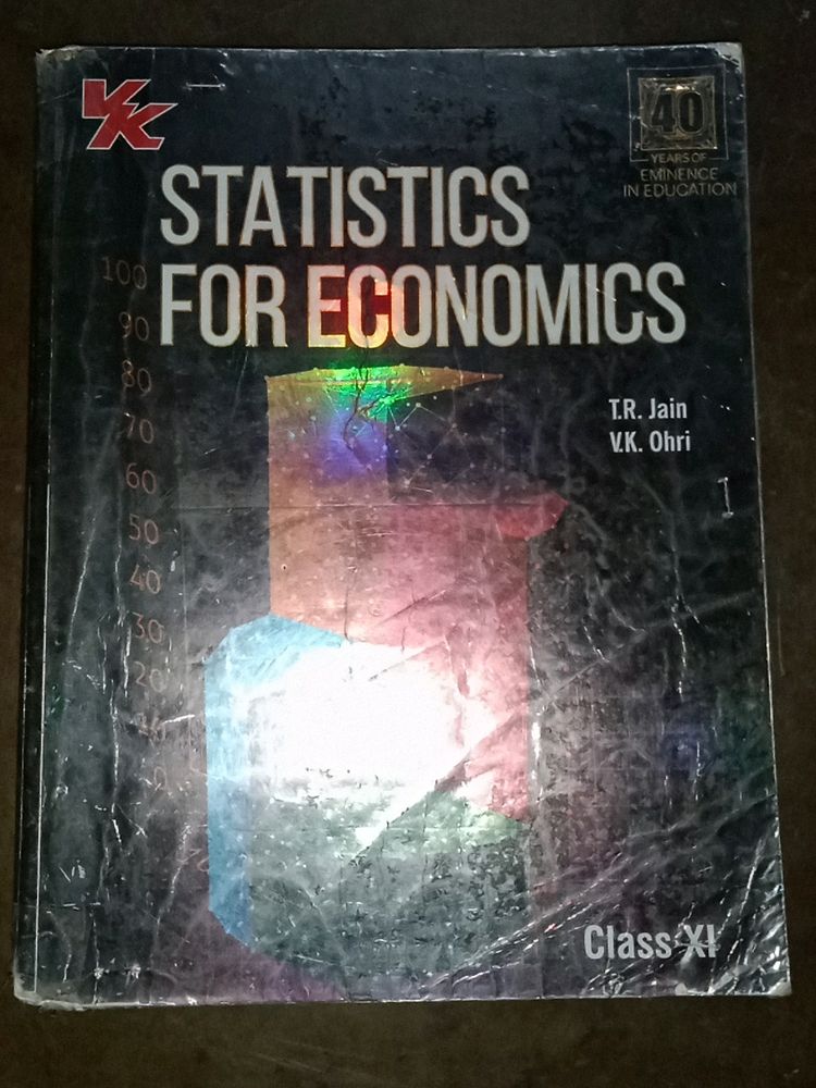 Statistics 11th By TR Jain