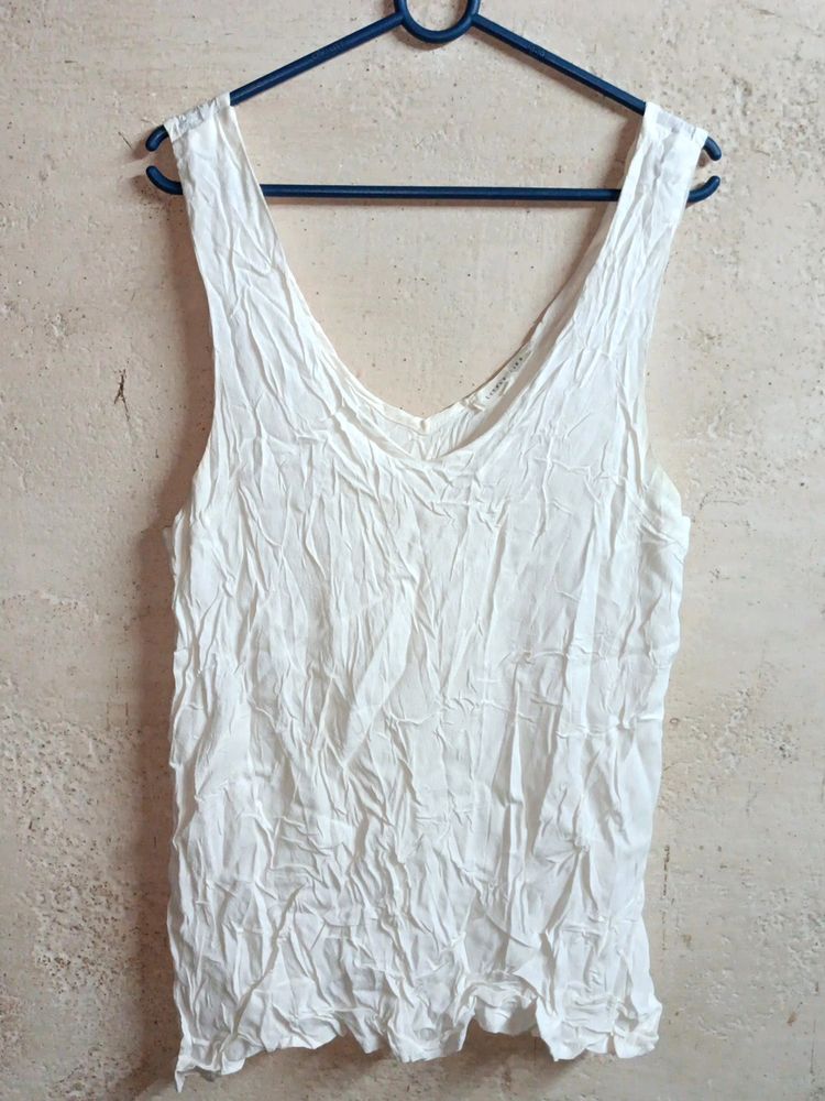 🇨🇳 Ladies Fashion Tank Top Vest White