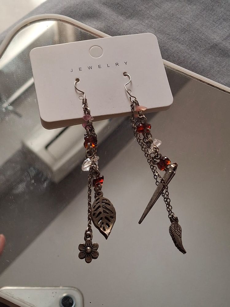 Mixed Garnet Earrings