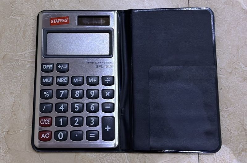 Calculator With Case