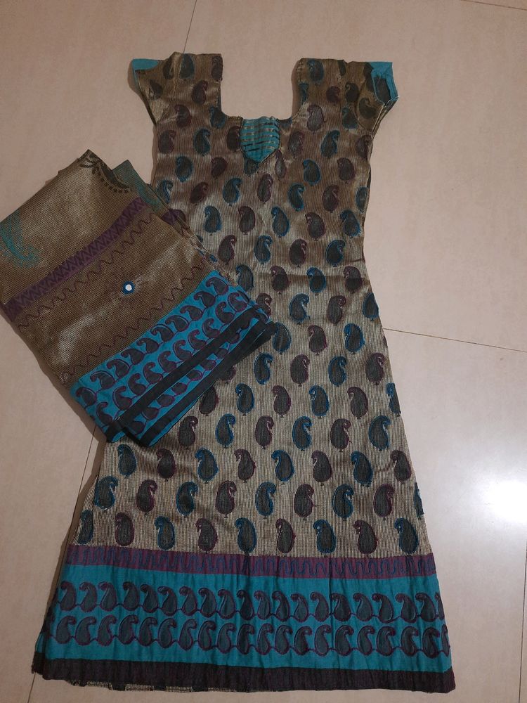 Ethinic Kurti With Dupatta