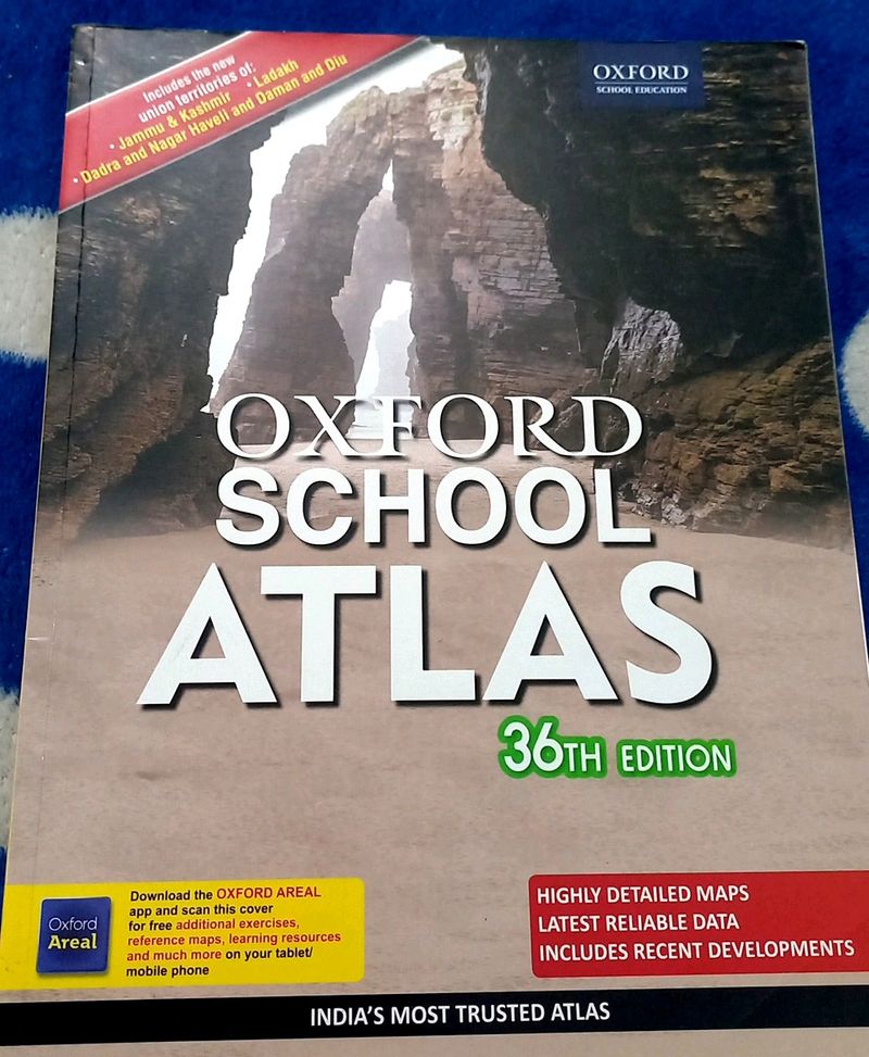 Oxford School Education Atlas 36th Edition