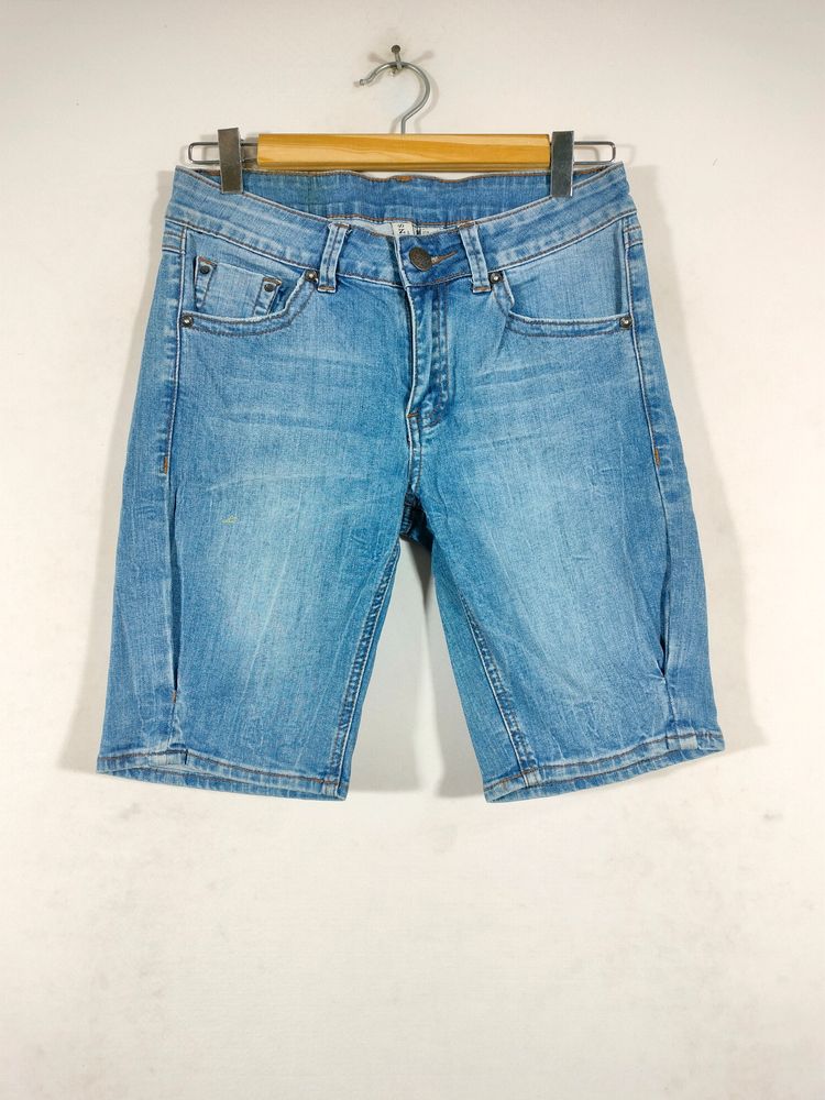 Blue Casual Shorts (Women's)