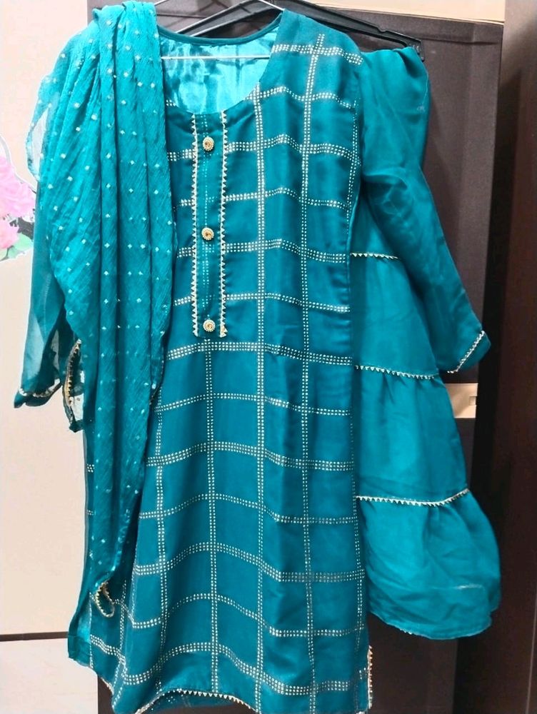 Sharara Suit With Dupatta