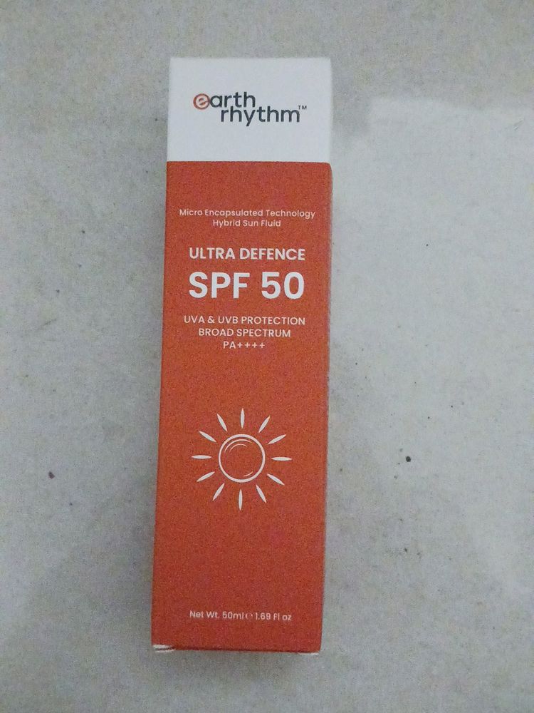 Earth Rhythm Sunscreen SPF 50 PA++++ Ultra Defence